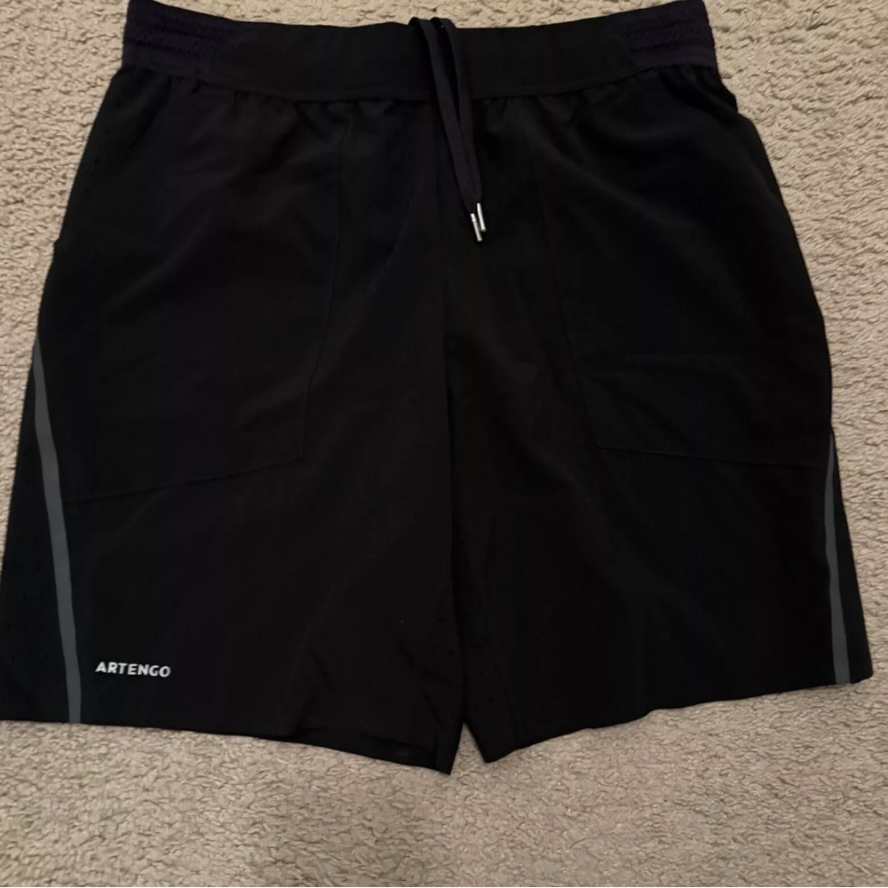 Artengo Men’s Running Shorts Size L - Back Shorts for Active Wear